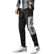 牛仔裤男宽松秋季潮牌休闲工装裤韩版潮流百搭束脚哈伦裤N814，男装牛仔裤，电商A318