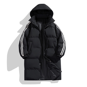 秋冬季高品质条纹长款防寒户外棉服棉衣外套Tide棉袄 HZ8818-P108图片