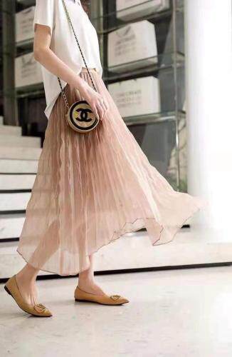 6617亮丽丝半裙，女装半身裙，吉丽·洣娜