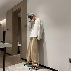 主推！四季基础款纯色卫裤 多色休闲裤 X715  WK5211图片