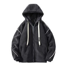 冬装港风百搭羊羔绒连帽外套羊羔毛羽绒服男女8153-P195控价268，男装羽绒服，电商A441-1