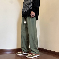 主推~美式潮牌工装裤男女宽松直筒休闲227-2*C542*P50控68，男装休闲裤，星座227-2