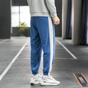 2021春秋季新款休闲裤韩版宽松九分裤条纹裤子小脚裤男裤DS881T图片