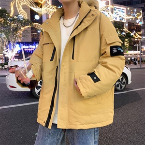 港风2026新品冬季宽松棉服派克服毛领冬装加厚外套D010-P145图片