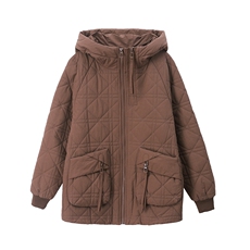 棉衣棉服女2024新款冬季加厚包扣夹棉外套，女装棉衣/棉服，忆绮罗