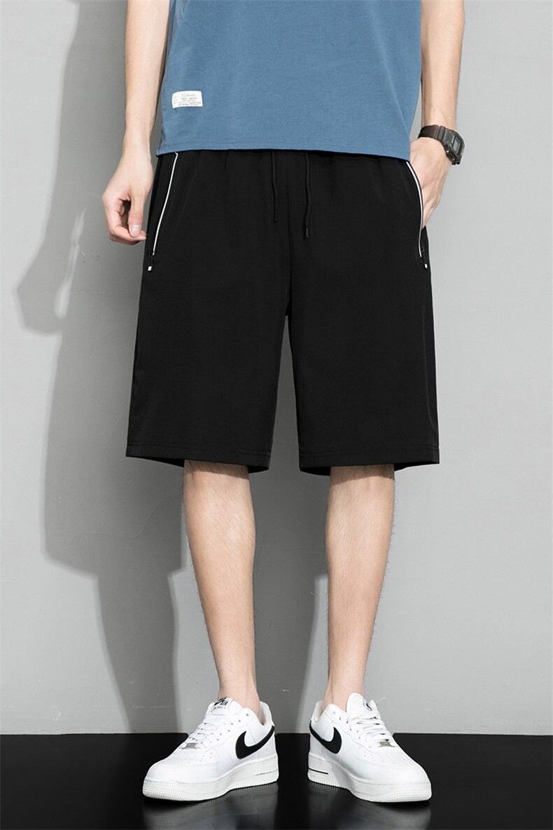 205-M-5XL短裤男夏季薄款男装运动休闲潮牌五分裤宽松大裤衩裤子,男装牛仔裤,星座1204