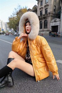 羽绒服,女装羽绒服,迷乐田子