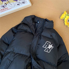 地毯潮流痞帅高级感面包服50白鸭绒羽绒服A247-YR216P195控258，男装羽绒服，电商A247