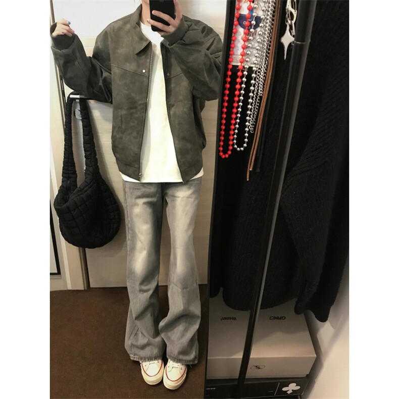 【有货】5333CC-特P80夹棉麂皮衣外套男加厚翻领棉衣,男装夹克,星座1007（原301D）
