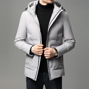 B2177钱塘2020-1冬季男士羽绒服高端90白鸭绒P245图片
