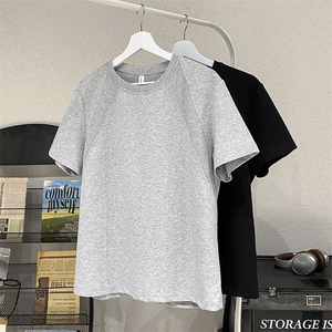 短袖t恤男夏季潮牌圆领衣服宽松半袖体恤 9022-P25图片