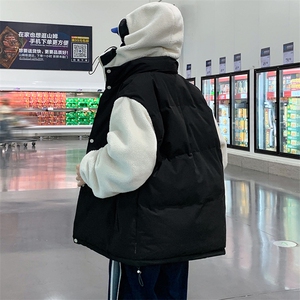 2024冬款中性风羊羔绒棉服假两件棉衣外套男女 8338-P130控价178图片