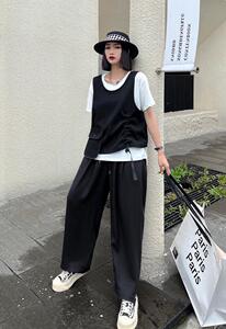 夏季新款两件套马甲图片