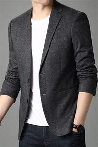 Y222钱塘2020-2秋冬男士高端商务休闲便服单西P165图片