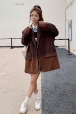 2025新品韩版休闲渐变色小个子西装外套Q19-P160K258，女装短外套，2C220