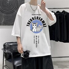 Q11160-P30春夏季七分袖t恤男大码五分袖男短袖中袖大皂风，男装T恤，电商A040
