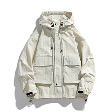 春季新款现货三防户外夹克男连帽冲锋衣外套DSA157B-J93-P60，男装夹克，电商A157B