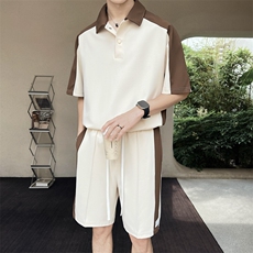 23年夏季运动套装抖音品质款A210-TZ01-P95，男装休闲套装，电商A210