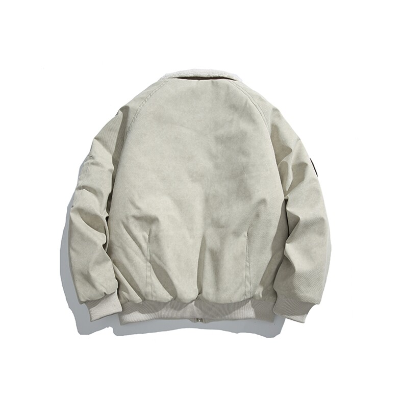 2025冬季新款男装日系潮牌纯色宽松休闲棉服加厚外套MY386-F172,男装棉衣,电商A101（原外27）