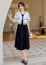 新款夏装小香风套裙，实物超漂亮,其它,纤佰魅力