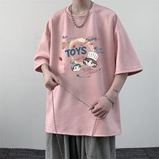 麂皮绒短袖t恤男大码半袖男JD82385-P25，男装T恤，电商A040