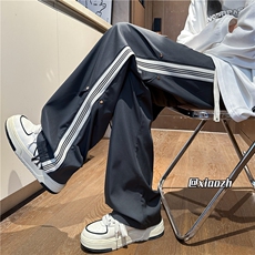XZ616秋季新款重磅铆钉打褶织带拼接冲锋裤TY1036特P35控68，男装休闲裤，星座512A（原616）