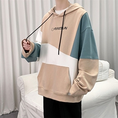 7XL-M港风长袖卫衣男2023春新款主推货足休闲胖子上衣加肥加大码，男装卫衣，钱塘717(原712)
