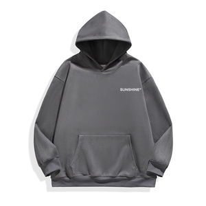 抖音品质重磅400克印花麂皮绒卫衣9色 M-5XL 支持定制图片