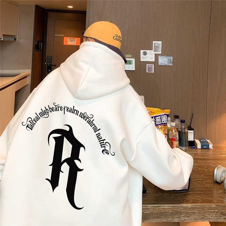 直播品质360克重磅美式印花卫衣Y225特P35同步供应华棉P45特,男装卫衣,电商A486