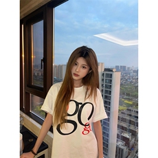 T0752-P25潮酷情侣穿搭创意字母设计男男女同款纯棉短袖，男装T恤，星座617A-2