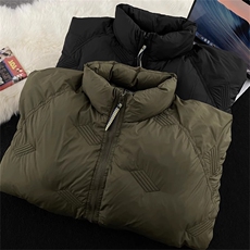 1506-1/MM671/P74冬立领棉衣男潮宽松百搭休闲保暖棉服外套，男装棉衣，星座1506-1