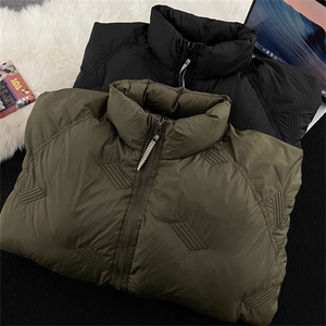 1506-1/MM671/P74冬立领棉衣男潮宽松百搭休闲保暖棉服外套图片
