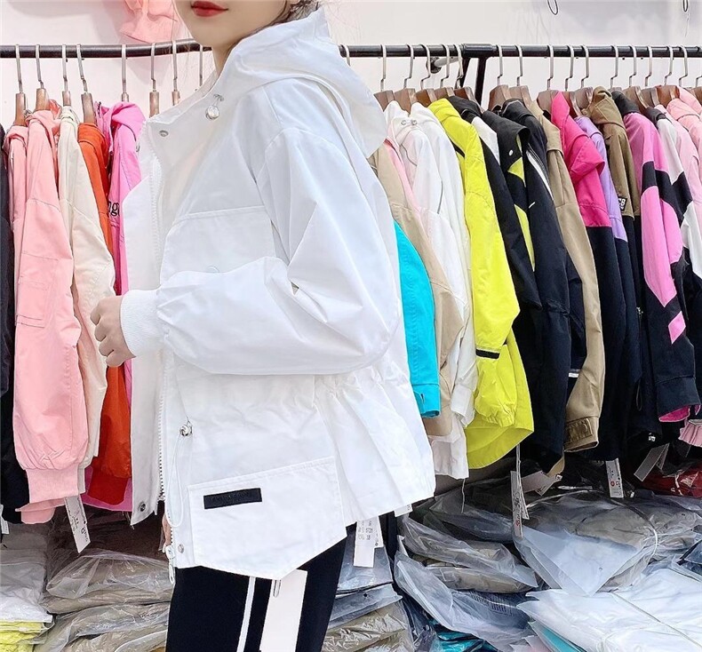 收腰款风衣外套，女装风衣，帝瀛 DY