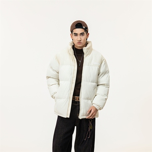 现货新款潮牌棉袄外套玉米格加厚棉衣面包服 A436-0899-P80图片