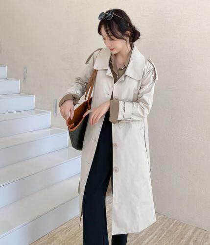 香丽迪秋装新款长款风衣，女装风衣，香丽迪1