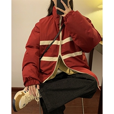 XZ213-GLMY8865-P148控168抖音品质直播供货刺绣双面穿三防棉服，男装棉衣，星座213