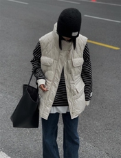 雷洛奇—羽绒马甲，女装马甲，雷洛奇丽