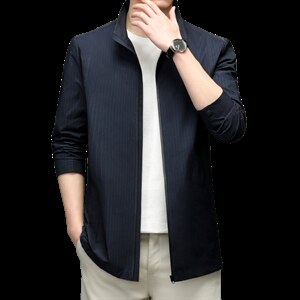 BEA33606钱塘2020-2男士立领秋季薄款中年休闲简约外套主推款P175图片