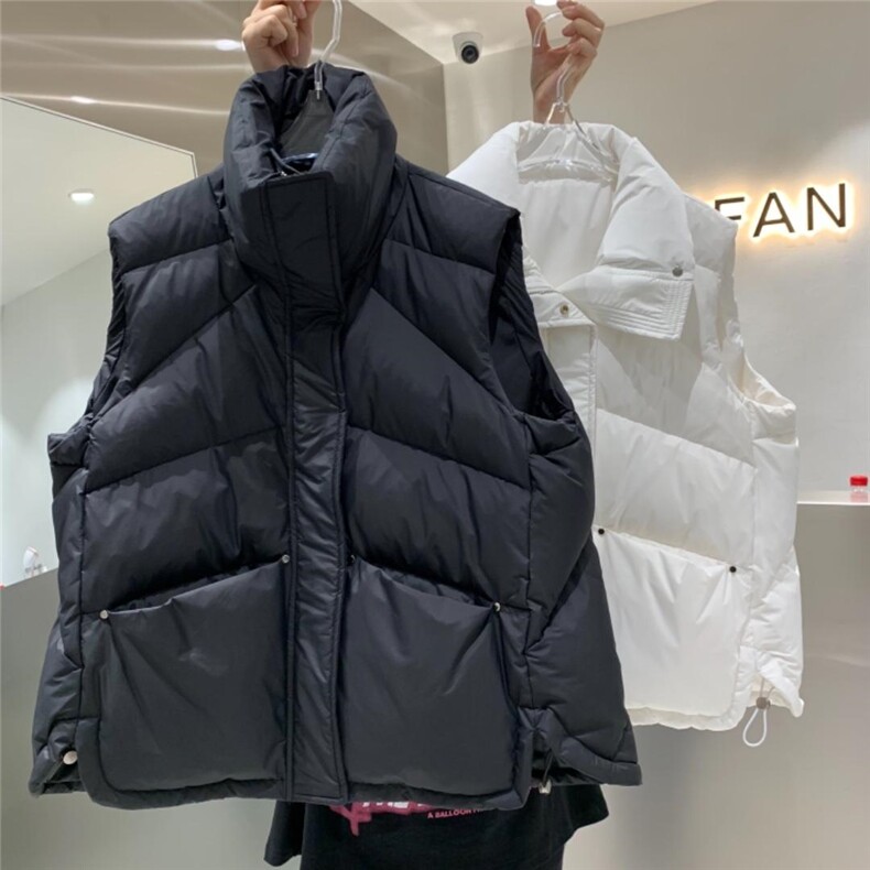 冬季新款羽绒马甲，女装马甲，不凡