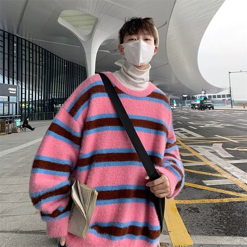 潮流套头新款青春流行男潮长袖休闲针织衫毛衣A225P48,男装针织衫/毛衣,星座1116-2