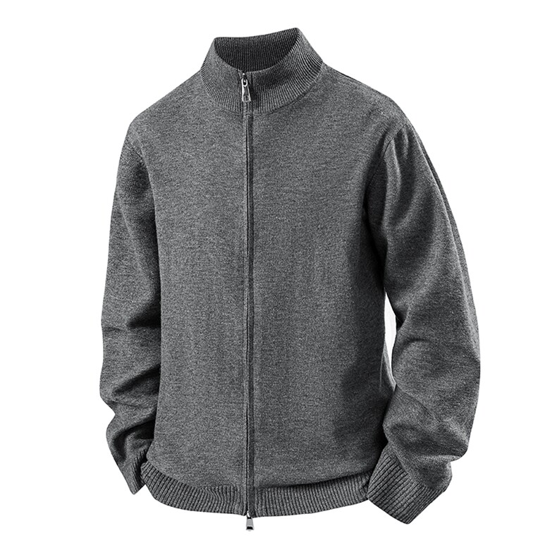 MK6951-CG-DP52半高领拉链针织衫外套男士百搭毛衣针织衫，男装针织衫/毛衣，星座510A-3