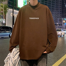 D005P35半高领德绒针织衫男秋冬季新款打底内搭毛衣美式潮牌加厚，男装针织衫/毛衣，星座304A-1