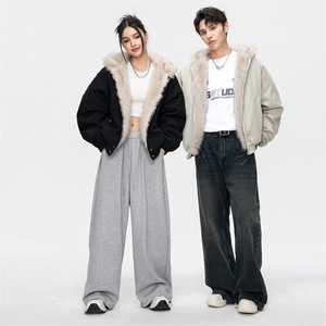 座山雕冬季加厚百搭棉衣复古潮牌外套男 B2519-特P88-控168图片