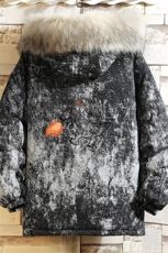 MC49040-P135日系潮衣男大码派克服男工装服外套袄砖墙，男装棉衣，电商A040A