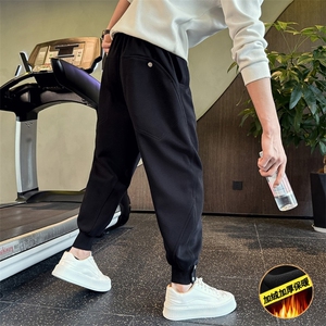 加绒 K01-常规P68控98 加绒P78控108 社会小伙店主风休闲卫裤男图片