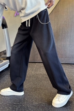 B216K3017P682025秋冬装新款男直筒休闲裤链子可拆小伙风，男装休闲裤，电商B216（原B302）