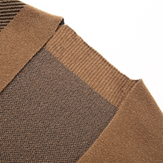 休闲拼色毛衣针织衫夹克新款时尚休闲帅气开衫外套潮流男装上衣，男装针织衫/毛衣，钱塘6003（原4033）