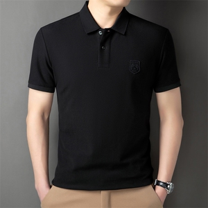 2024纯棉休闲款Polo衫男短袖夏季青年百搭T恤男上衣 HP7750-P55图片