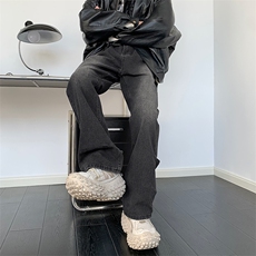 美式ins高街vibe重工艺水洗牛仔裤货号K2316P55，男装牛仔裤，电商A063