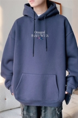 CM191P60加绒P65新品连帽卫衣重磅纯棉大码外套，女装短外套，星座304A-1